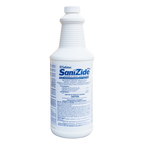 SaniZide Plus, disinfectant spray, 32 ounce