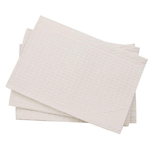 Towels, Paper, 3-ply, White, 13 x 18, 500 per box