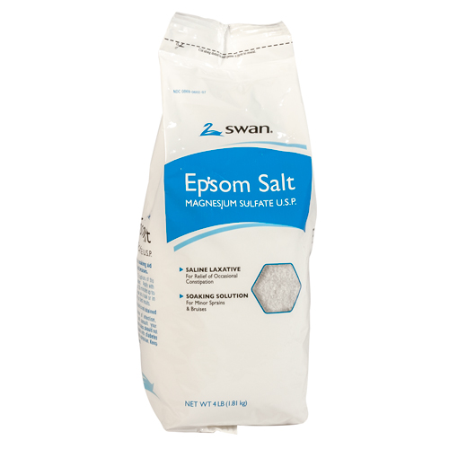 Epsom Salt, SWAN, 4 lb bag