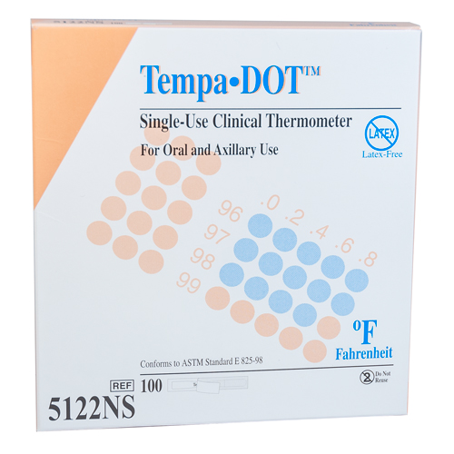 Tempa-DOT Thermometers, 100/pack