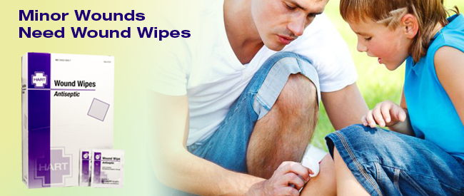 Minor Wounds Need Wound Wipes