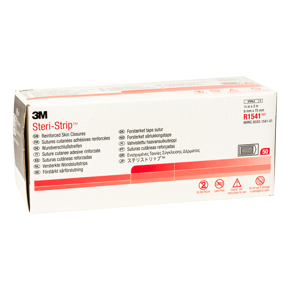 Steri-Strip Sutures Adhésives 3M 6 mm x 10 cm