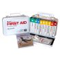 10 Unit First Aid Kit, OSHA, Metal Box